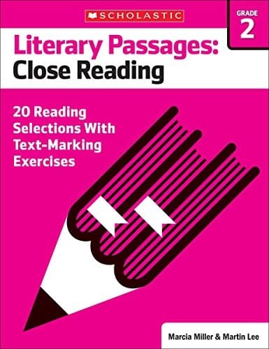Tapa de Literary Passages : Close Reading : Grade 2