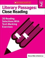 Tapa de Literary Passages : Close Reading : Grade 2