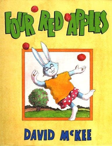 Tapa de Four Red Apples
