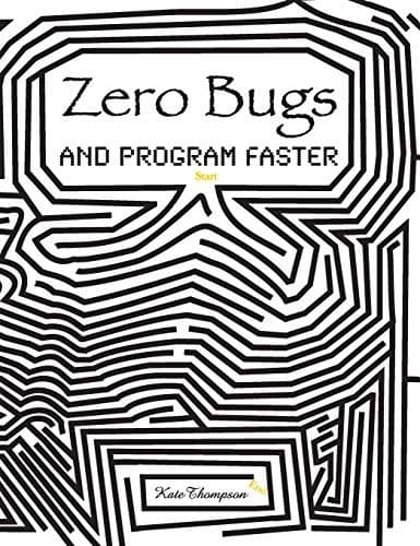 Tapa de Zero Bugs and Program Faster