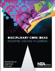 Tapa de Disciplinary Core Ideas. Reshaping Teaching and Learning - PB402X