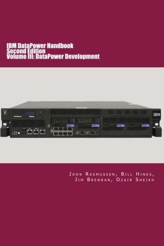Tapa de IBM DataPower Handbook Volume III : DataPower Development