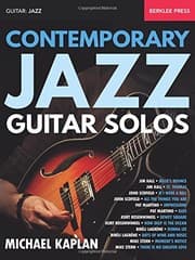 Tapa de Contemporary Jazz Guitar Solos