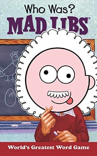 Tapa de Who Was? Mad Libs
