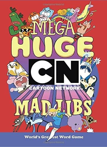 Tapa de Mega Huge Cartoon Network Mad Libs