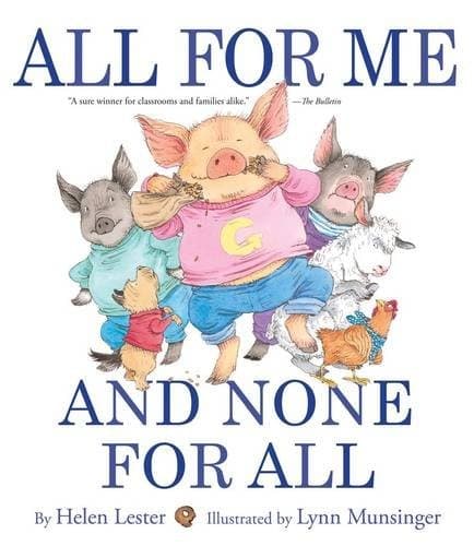 Tapa de All for Me and None for All
