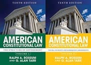 Tapa de American Constitutional Law, 2-Volume Set