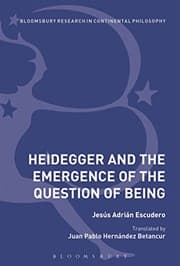 Tapa de Heidegger and the Emergence of the Question of Being
