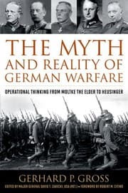 Tapa de The Myth and Reality of German Warfare