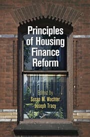 Tapa de Principles of Housing Finance Reform