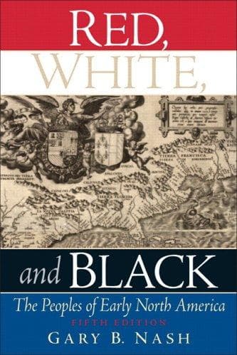Tapa de Red, White, and Black
