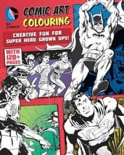 Tapa de DC Comics Comic Art Colouring for Male Fans