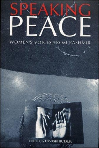 Tapa de Speaking Peace