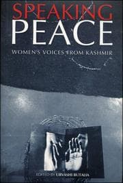 Tapa de Speaking Peace