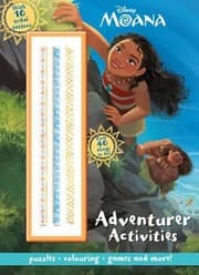 Tapa de Disney Moana Adventurer Activities with 10 Tribal Tattoos