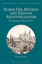Tapa de Elijah Del Medigo and Paduan Aristotelianism