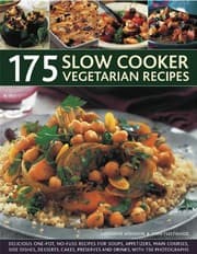 Tapa de 175 Slow Cooker Vegetarian Recipes