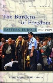 Tapa de The Burdens of Freedom