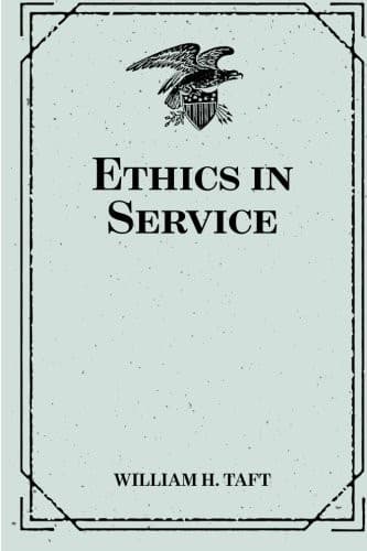 Tapa de Ethics in Service
