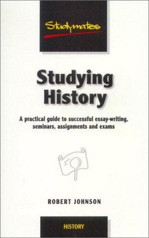 Tapa de Studying History