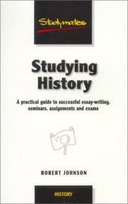 Tapa de Studying History
