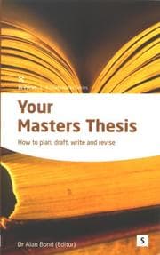 Tapa de Your Masters Thesis