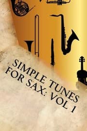 Tapa de Simple Tunes For Sax : Vol 1