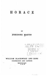 Tapa de Horace