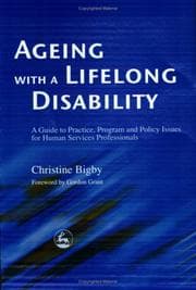 Tapa de Ageing With a Lifelong Disability