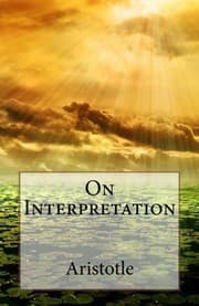 Tapa de On Interpretation