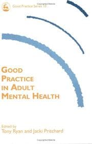 Tapa de Good Practice in Adult Mental Health (Good Practice in Social Work, 10)