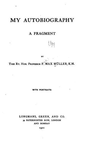 Tapa de My Autobiography, A Fragment