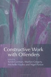 Tapa de Constructive work with offenders