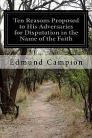 Tapa de Ten Reasons Proposed to His Adversaries for Disputation in the Name of the Faith