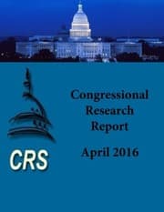 Tapa de Congressional Research Report