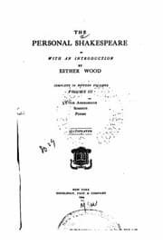 Tapa de The Personal Shakespeare - Vol. III