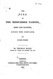 Tapa de The Plea of the Midsummer Fairies, Hero and Leander, Lycus the Centaur