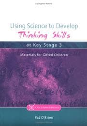 Tapa de Using science to develop thinking skills at key stage 3