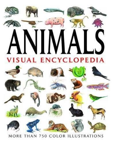 Tapa de Animals Visual Encyclopedia