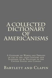 Tapa de A Collected Dictionary of Americanisms