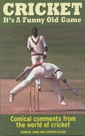 Tapa de Cricket - it's a funny old game