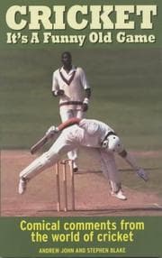 Tapa de Cricket - it's a funny old game