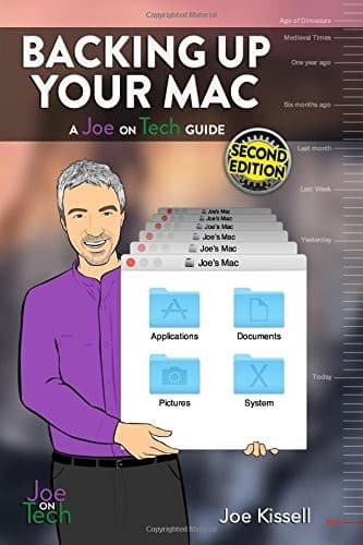 Tapa de Backing Up Your Mac