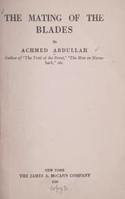 Tapa de The mating of the blades