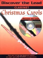 Tapa de Discover the Lead Christmas Carols Clarinet book and CD