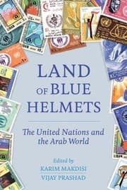 Tapa de Land of Blue Helmets
