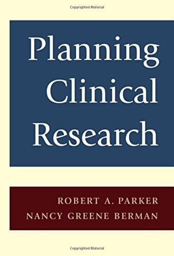Tapa de Planning Clinical Research
