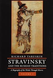 Tapa de Stravinsky and the Russian Traditions, Volume One