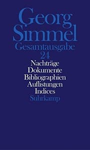Tapa de Gesamtausgabe in 24 Bänden : Band 24