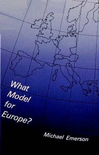 Tapa de What model for Europe?